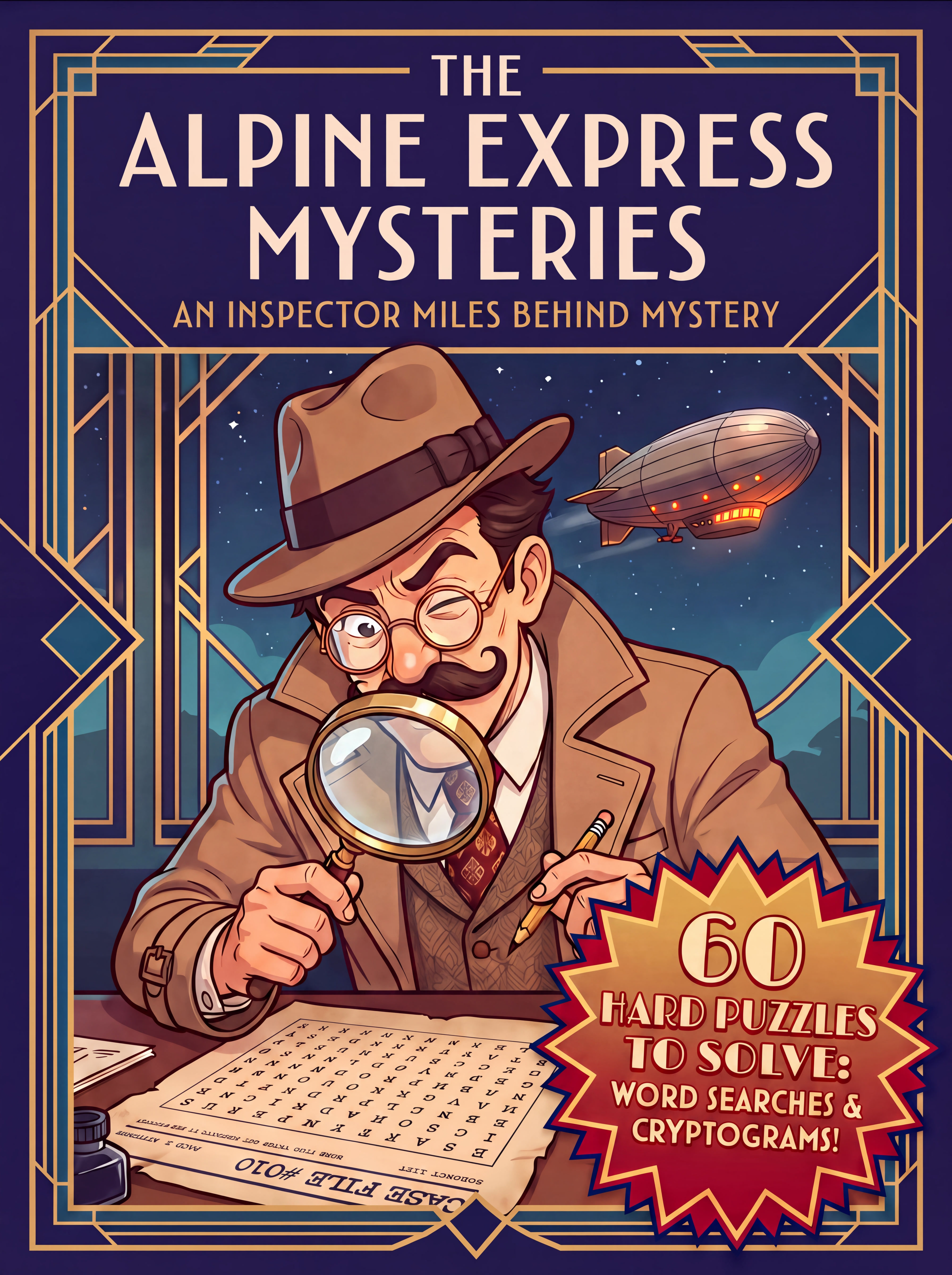 The Alpine Express Mysteries : A Miles Behind Mystery Puzzle Book